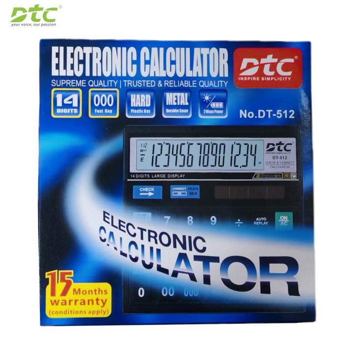 DTC Calculator DT - 512 (Real Solar)